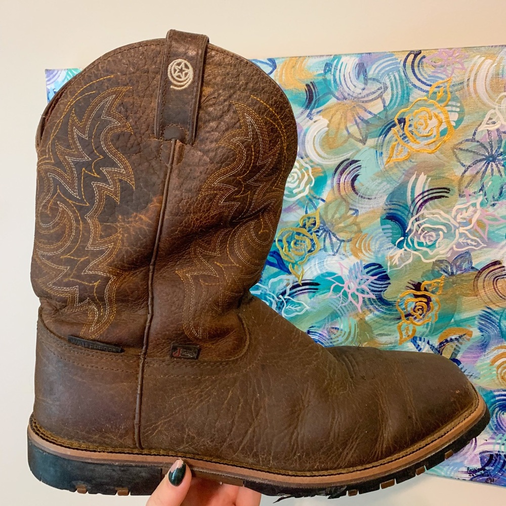 Justin’s Size 11 1/2 Men’s Cowboy Boots